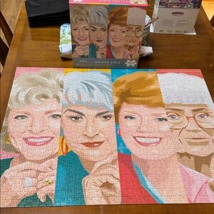 The Golden Girls Puzzle 1000 pieces